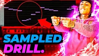 How to Make EPIC DARK Sampled NY Drill for Kay Flock & Dougie B | FL Studio Drill Tutorial 2022