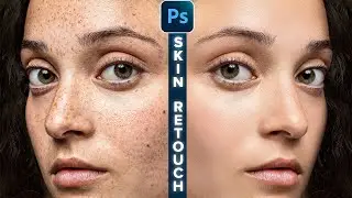 High End Skin Retouching| Skin Smoothing | Smooth Skin in Photoshop | Photoshop Tutorials