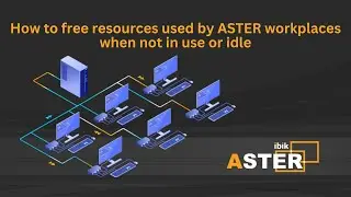 How to free resources used by ASTER workplaces when not in use or idle