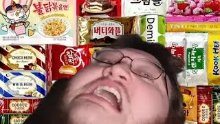 Trying Lots of Korean Snacks