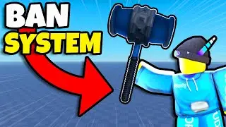 How to MAKE a BAN SYSTEM in Roblox Studio!