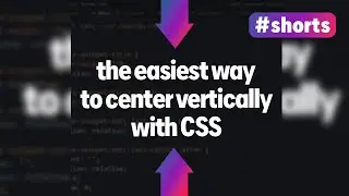Using auto margins to center vertically | #shorts