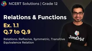 Relations and Functions | Ex. 1.1 | Q.7, Q.8 and Q.9