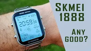 Skmei 1888 digital watch with step counter. Can the battery be replaced? 