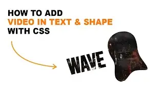 video in Text & Shape Background Html And Css