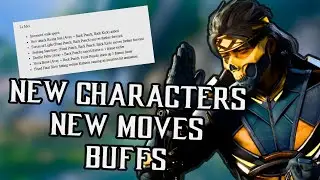 NEW Mortal Kombat 1 UPDATE Complete Breakdown | New Moves | BUFFS & MORE (TIMESTAMPED)