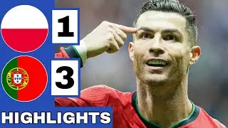 🔴Poland vs Portugal (1-3) Extended HIGHLIGHTS | UEFA Nations League