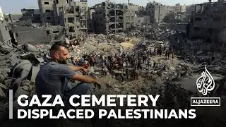 Sheltering with the dead : Displaced Palestinians forced to live in cemeteries