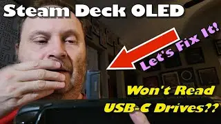 Steam Deck OLED: USB-C Storage Devices Don't Work?  Emergency Fix Inside!