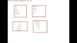 C++ Simple Triangle pattern | Pattern Printing Programs using for loop | OmnyEvolutions