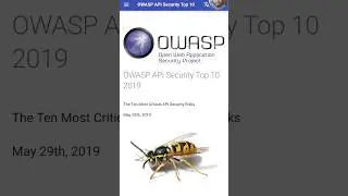 Sabías que existe el OWASP API Security Top 10 