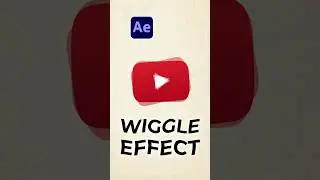 Wiggle Effect After Effects #aftereffects #wiggle #tutorial