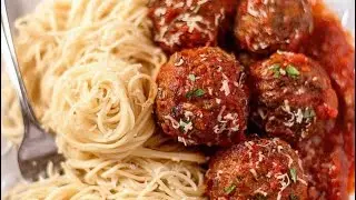 THE BEST SPAGHETTI AND MEATBALLS RECIPE