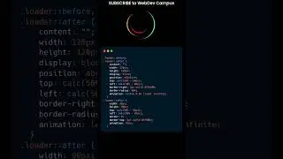 Creative CSS Loading Animation | CSS Loader Animation | HTML CSS Loading Animation | CSS Animation