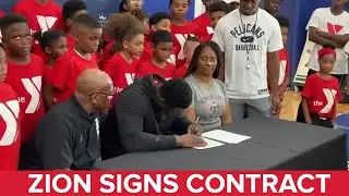 Zion Williamson signs mammoth new contract with New Orleans Pelicans