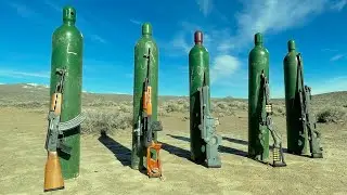 Rifles vs Full Oxygen Tanks