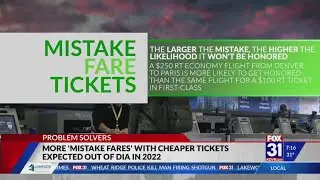 Expect more 'Mistake Fare' tickets out of DIA this year
