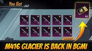 😍NEW PREMIUM CRATE IS HERE - M416 GLACIER BACK IN BGMI PREMIUM CRATE & CLASSIC CRATE - ParasOfficial