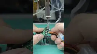 Satisfying Semi-Automatic Soldering of Electronic Components: Precision in Every Connection