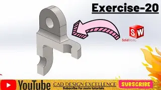 Solidworks Exercises | Solidworks Practice exercises for beginners in 2020 (Easy Method)