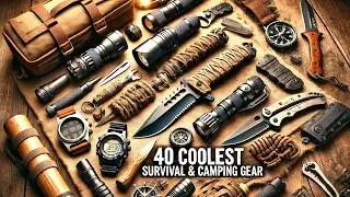 40 Coolest Survival & Camping Gear You Must See in 2024