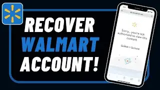 How to Recover Walmart Account - Walmart Account Recovery !