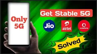 5G sa 4G ho jata ha | 5G to 4G switch problem | jio 5G network problem | Stable 5G network