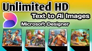 Microsoft designer Unlimited credits|Best tool for text to images| make unlimited AI pictures