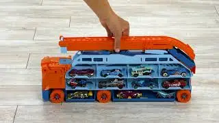 Грузовик-автотрек «Десантирование с воздуха» Hot Wheels: Basic (Mattel HDY92)