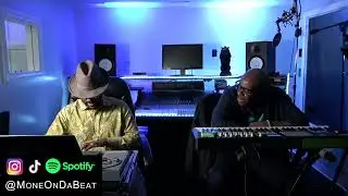 Making Beats From Scratch - MoneOnDaBeat Beat Session #53 - Music Producers On Tiktok