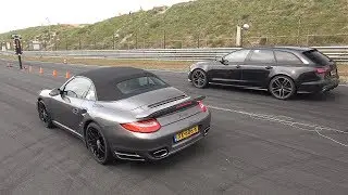 Audi RS6 Avant C7 vs Porsche 911 Turbo S vs Nissan GT-R R35