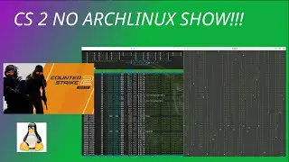 JOGANDO CS2 NO ARCHLINUX SHOW!!!