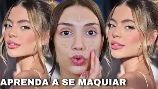 COMO FAZER UMA MAKE SIMPLES E ELEGANTE!! APRENDA DE *FORMA FÁCIL* |  MAQUIAGEM DE BONITA!!