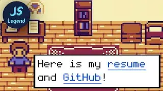 Build a Dev Portfolio as a 2D Game - JavaScript Tutorial