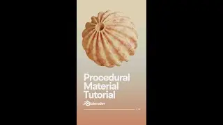 Blender Procedural Material Tutorial