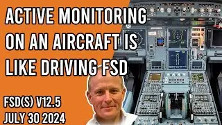 Discussion on Driving with Active Monitoring like Pilots in Aviation - FSD Supervised v12.5.1