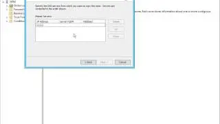 Install & configure Secondary DNS in server 2012R2