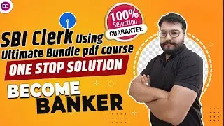 100% selection guarantee in SBI clerk using ultimate Bundle pdf course