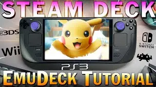 STEAM DECK ! Como instalar EMUDECK e rodar SWITCH, PS3, 3DS e MAIS!