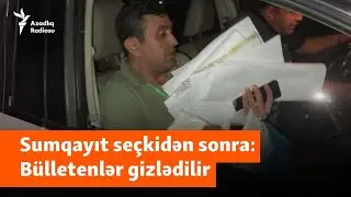 "Bülletenləri hara aparırsınız? Oğurlamağa" - Sumqayıtda seçkidən sonra