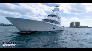 The Viking Yachts 80 Enclosed Bridge Sportfish