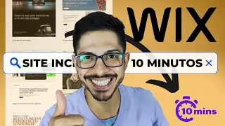 Como Criar um Site Grátis Profissional Usando Templates Prontos no Wix em 10 Minutos