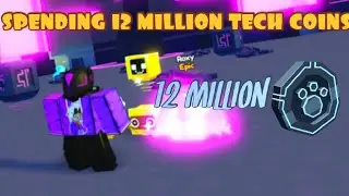 SPENDING 12 MILLION TECH COINS IN PET SIM X