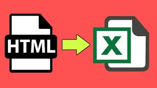 How to export HTML table to Excel