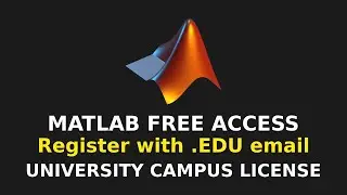 How To Use MATLAB Free Access With University Campus License (EDU Email Address Required)