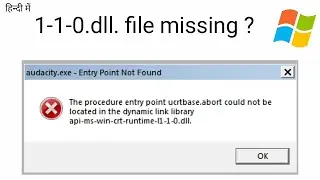 1-1-0. dll. File missing ?