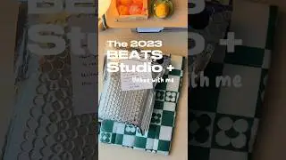 Unboxing the new 2023 Beats Studio Buds + #apple #pinterestaesthetic #beatsbydre #beatsstudiobuds