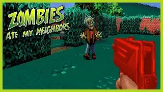 (Doom) Zombies Ate My Neighbors Mod (Demo Gameplay)