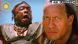 Balthazar VS Mathayus Fight (The Rock Scene) | The Scorpion King 4k HDR