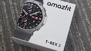 Amazfit T-Rex 3 — Смарт-часы для экстрима и спорта